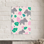 Poster illustrati per cameretta bambini con animali e personaggi colorati