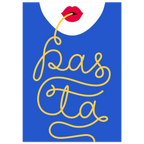 Poster tipografico ironico con stile italiano moderno